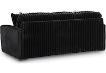 midnight madness onyx loveseat   