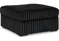midnight madness onyx ottoman   
