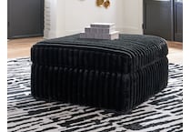 midnight madness onyx ottoman   