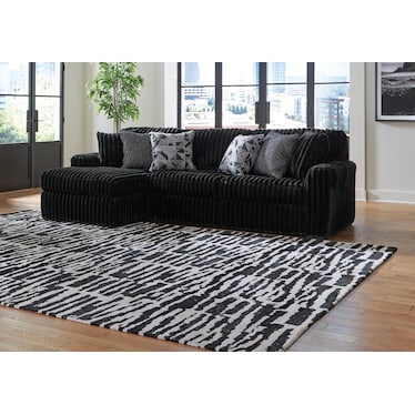MIDNIGHT-MADNESS 2-PIECE SECTIONAL WITH CHAISE
