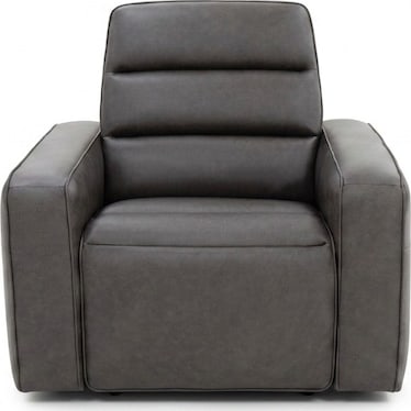 MILAN LEATHER DUAL POWER RECLINER