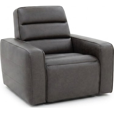MILAN LEATHER DUAL POWER RECLINER