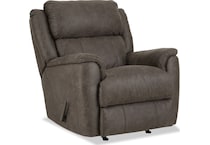 miliano espresso recliner   