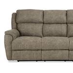 miliano tan reclining sofa   