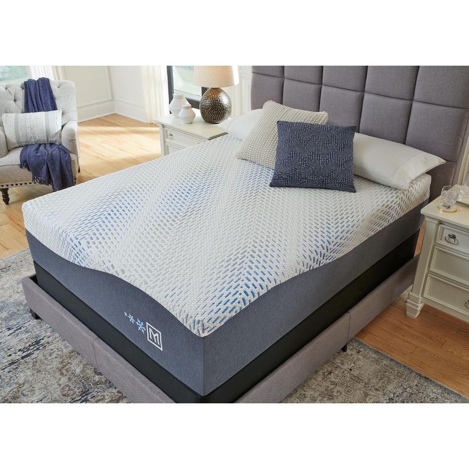 millenium cushion firm hybrid white mattress king   