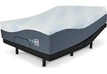 millenium cushion firm hybrid white mattress king   