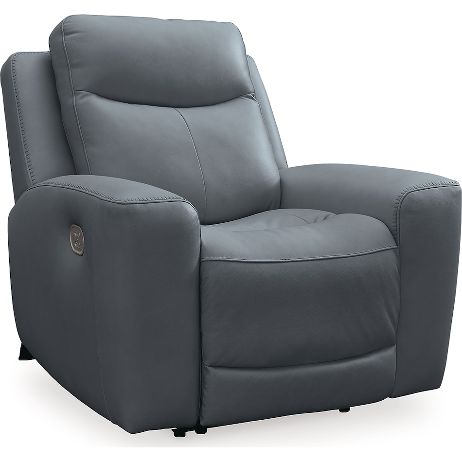 mindanao steel power leather recliner   