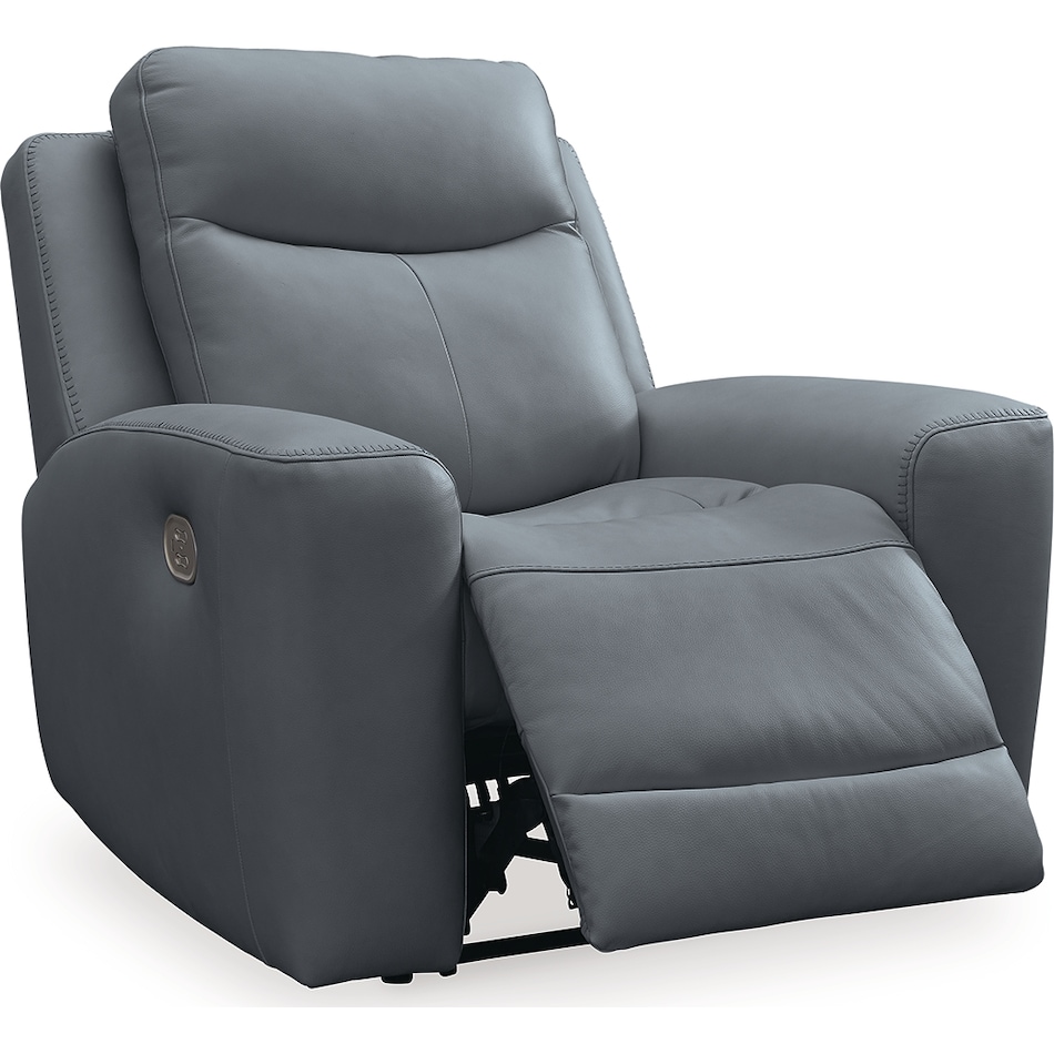 mindanao steel power leather recliner   