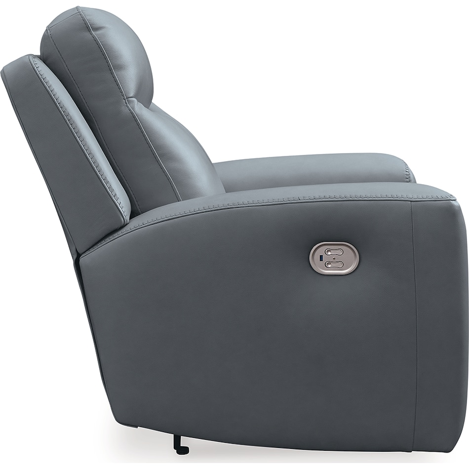 mindanao steel power leather recliner   