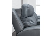 mindanao steel power leather recliner   