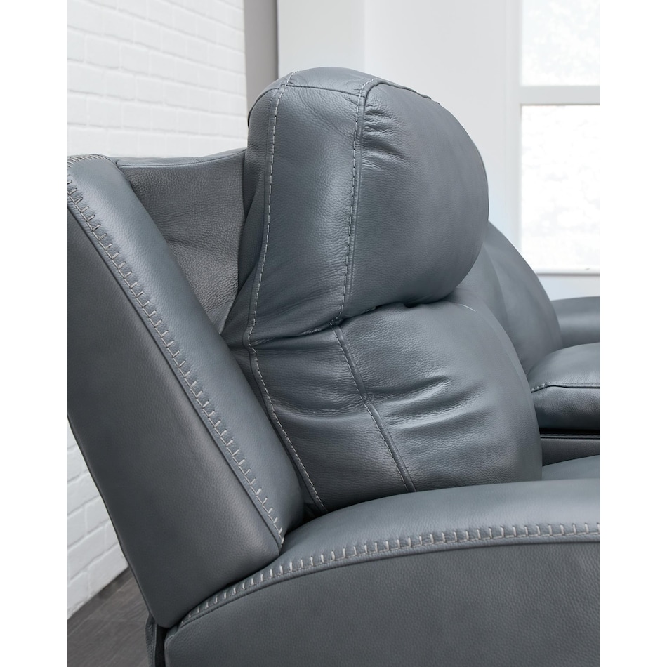 mindanao steel power leather recliner   