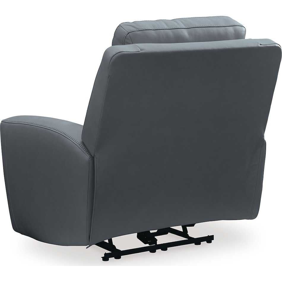 mindanao steel power leather recliner   