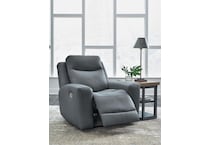 mindanao steel power leather recliner   