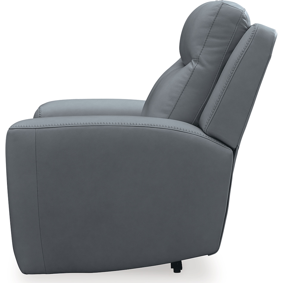 mindanao steel power leather recliner   