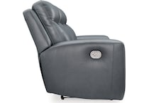 mindanao steel power leather reclining sofa   