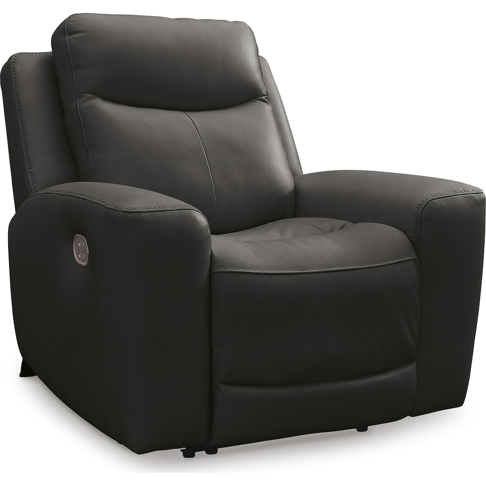 mindanao storm power leather recliner   