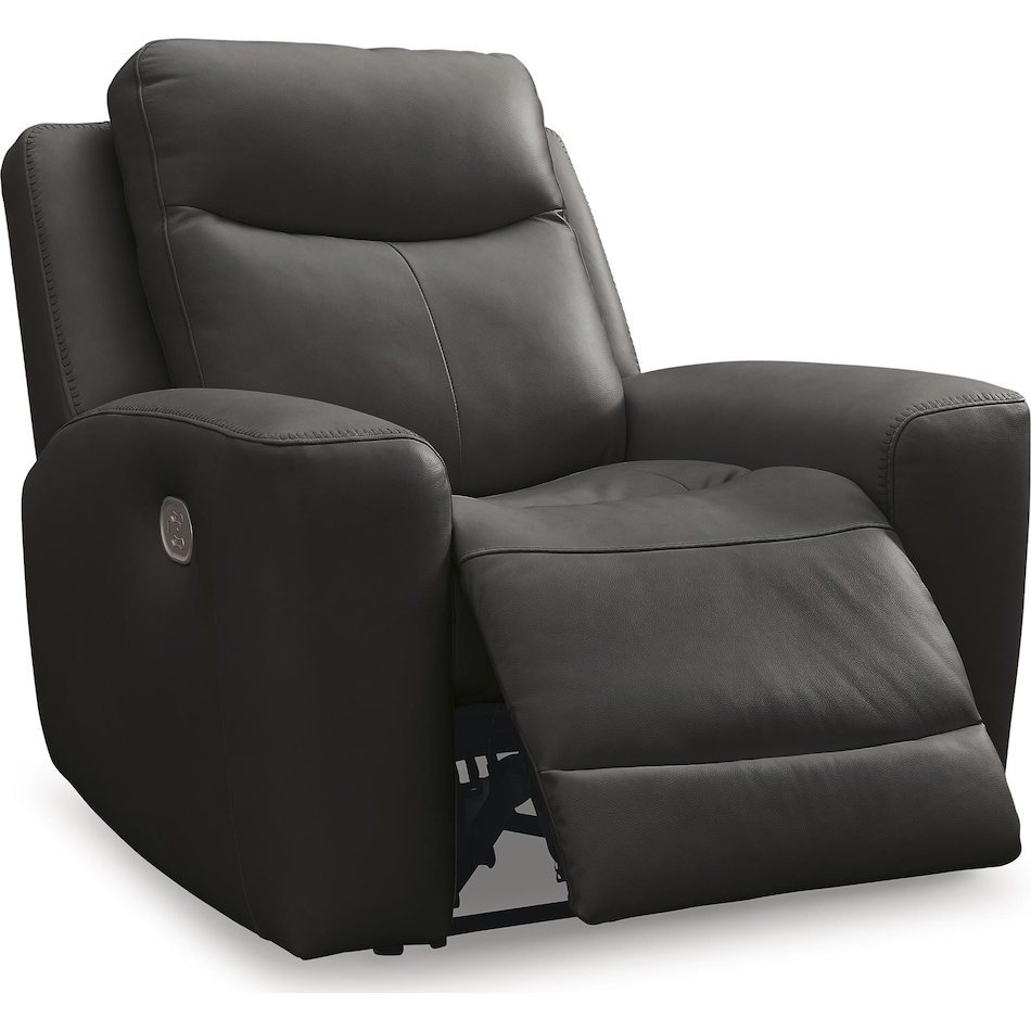 mindanao storm power leather recliner   