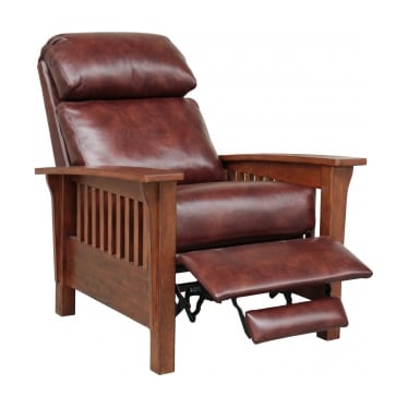 MISSION LEATHER RECLINER