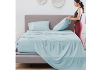 misty blue sheets   
