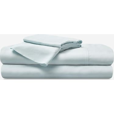 BEDGEAR HYPER-LINEN SHEET SET, MISTY BLUE