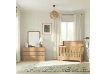 moden natural crib   