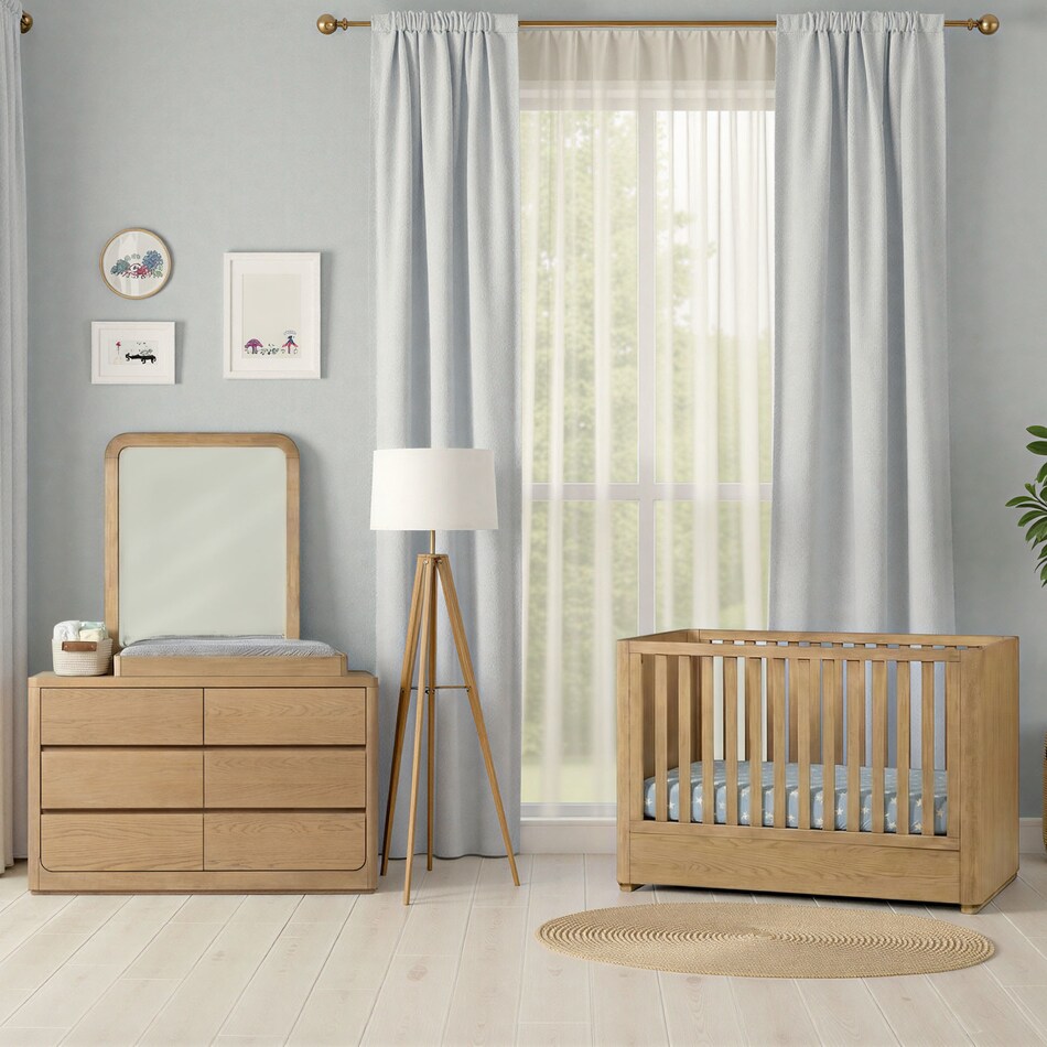 modena youth natural crib   