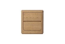 modena youth natural nightstand   