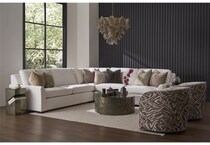 modern  metallic chairside table   