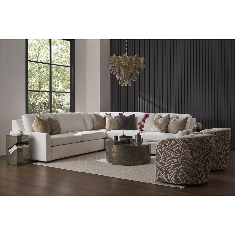 modern  metallic chairside table   