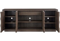modern  sable console   
