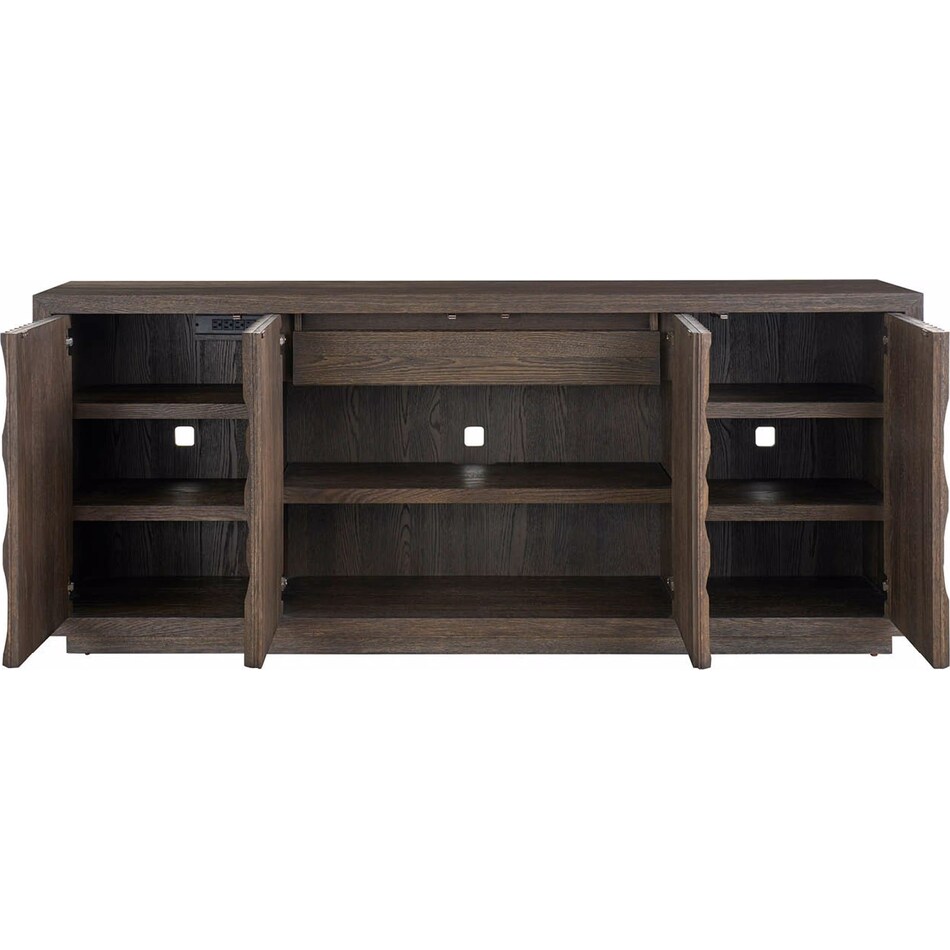 modern  sable console   