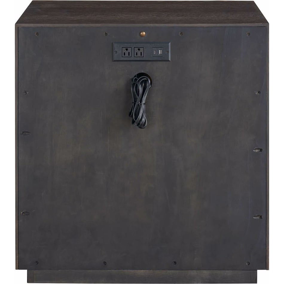 modern  sable nightstand   