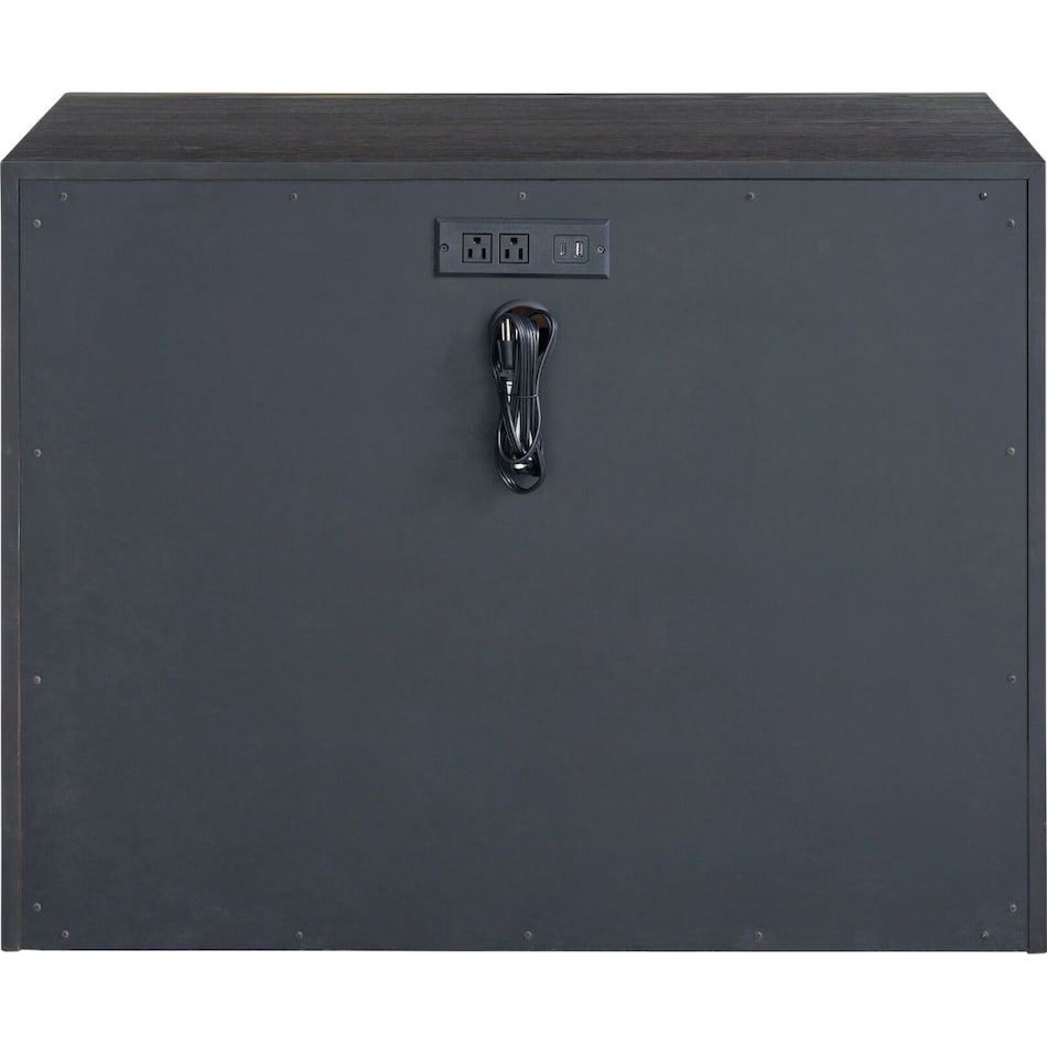 modern  sable nightstand   