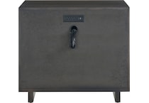 modern  sable nightstand   
