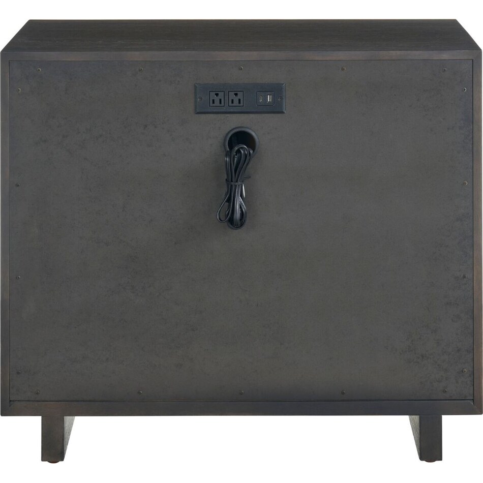 modern  sable nightstand   