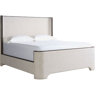 MODERN KING UPHOLSTERED BED