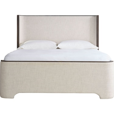 MODERN QUEEN UPHOLSTERED BED