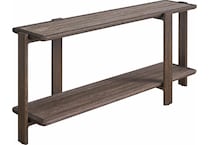 modern  sable sofa table   