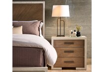 modern mist nightstand   