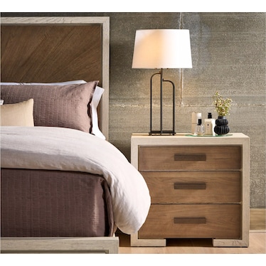 MODERN MIST NIGHTSTAND