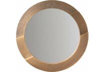 modern soft bronze mirror   
