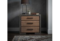 modern veil nightstand   