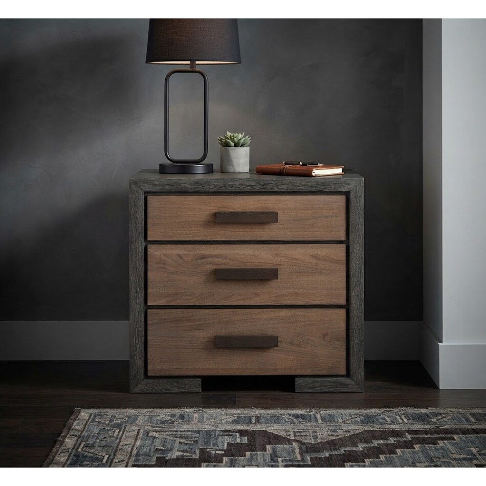 modern veil nightstand   