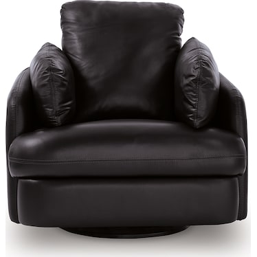 MODMAX II LEATHER SWIVEL GLIDER RECLINER