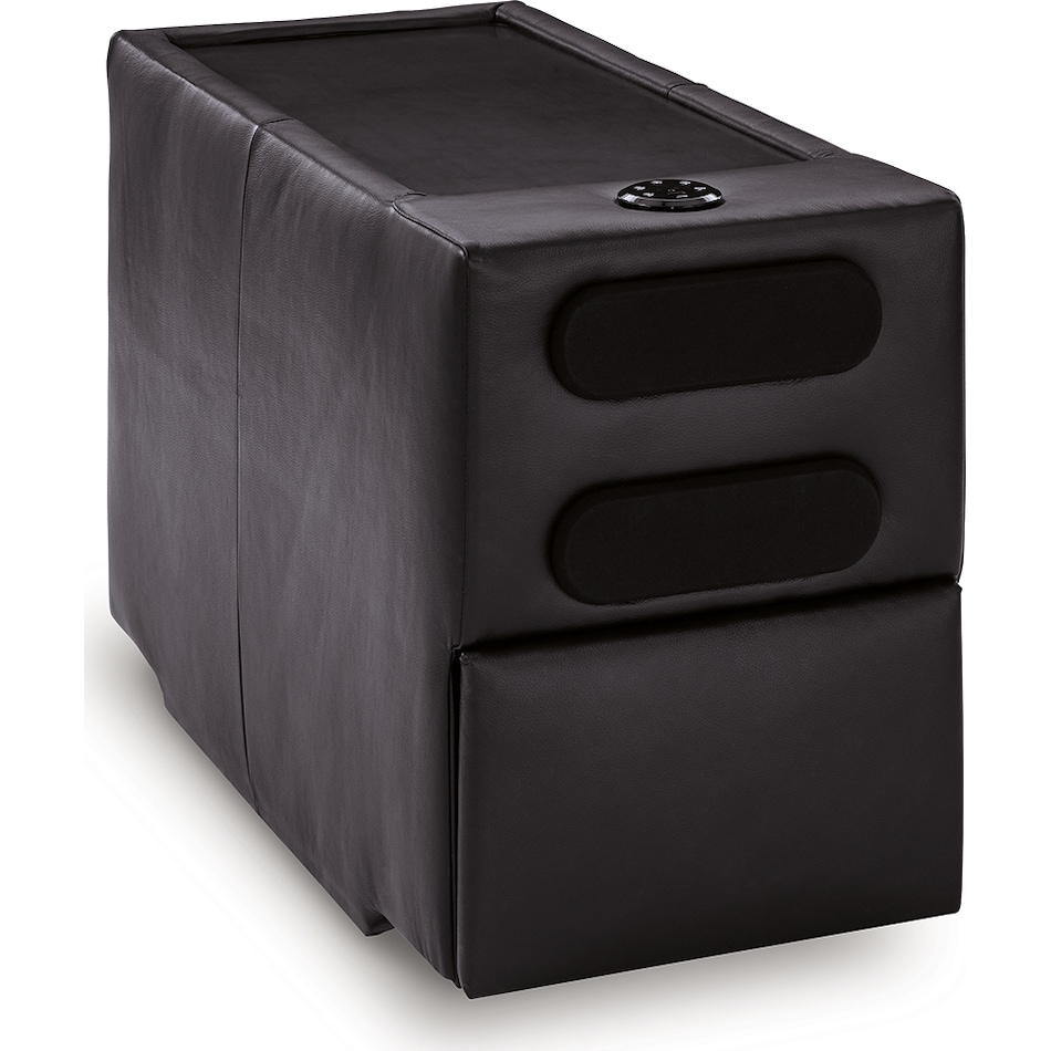 modmax ii black lthr console   