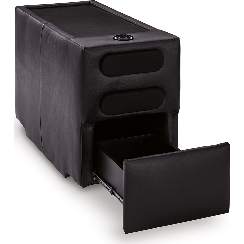 modmax ii black lthr console   