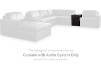 modmax ii black lthr console   