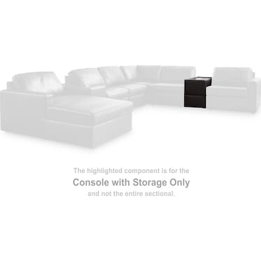 MODMAX II LEATHER CONSOLE W/STORAGE