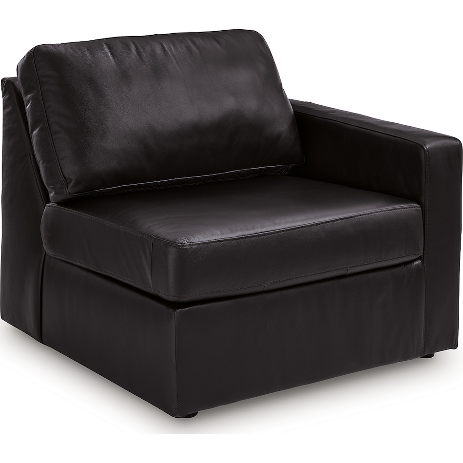modmax ii black lthr raf chair   