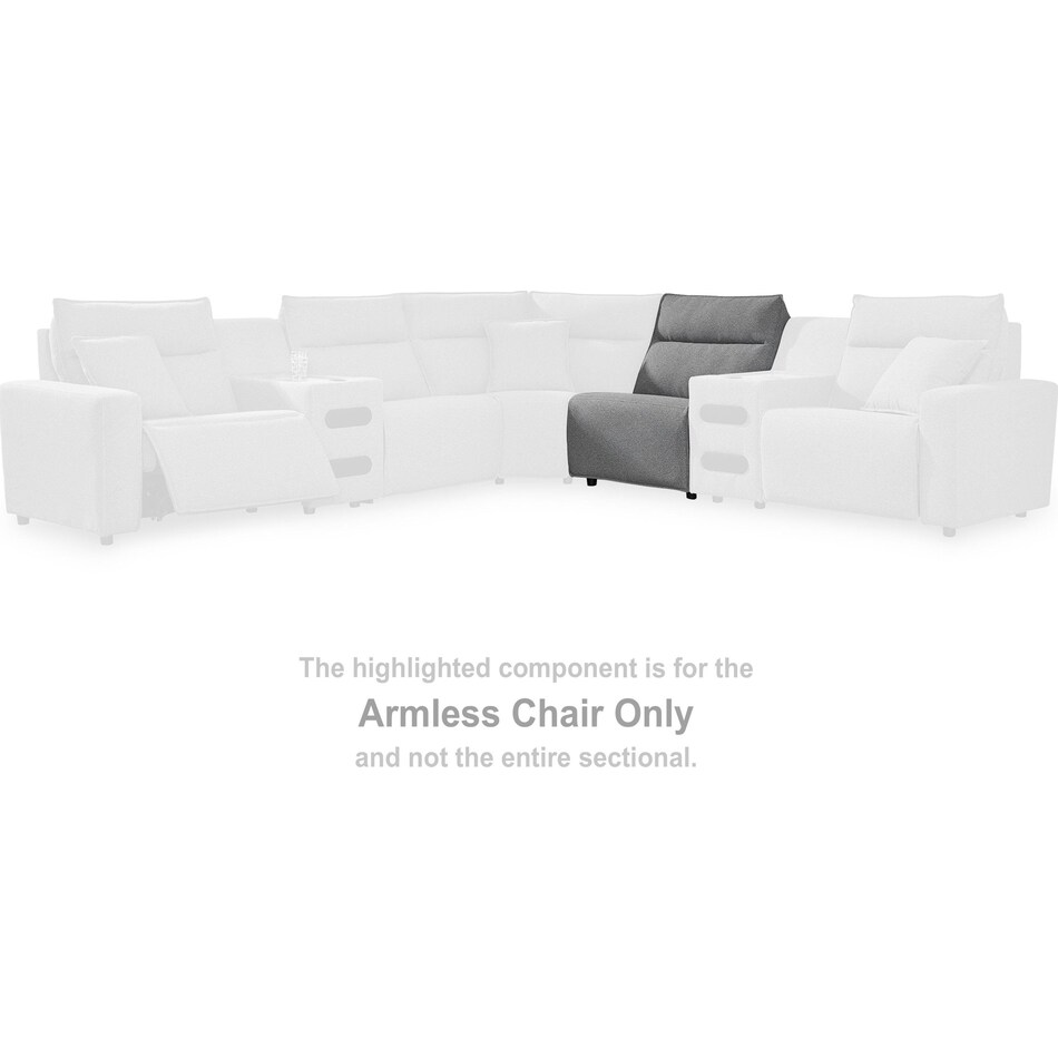 modmax armless chair   